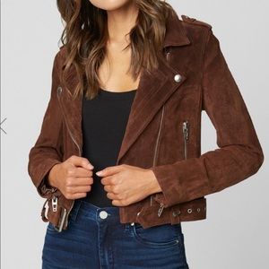 Anthropologie suede jacket